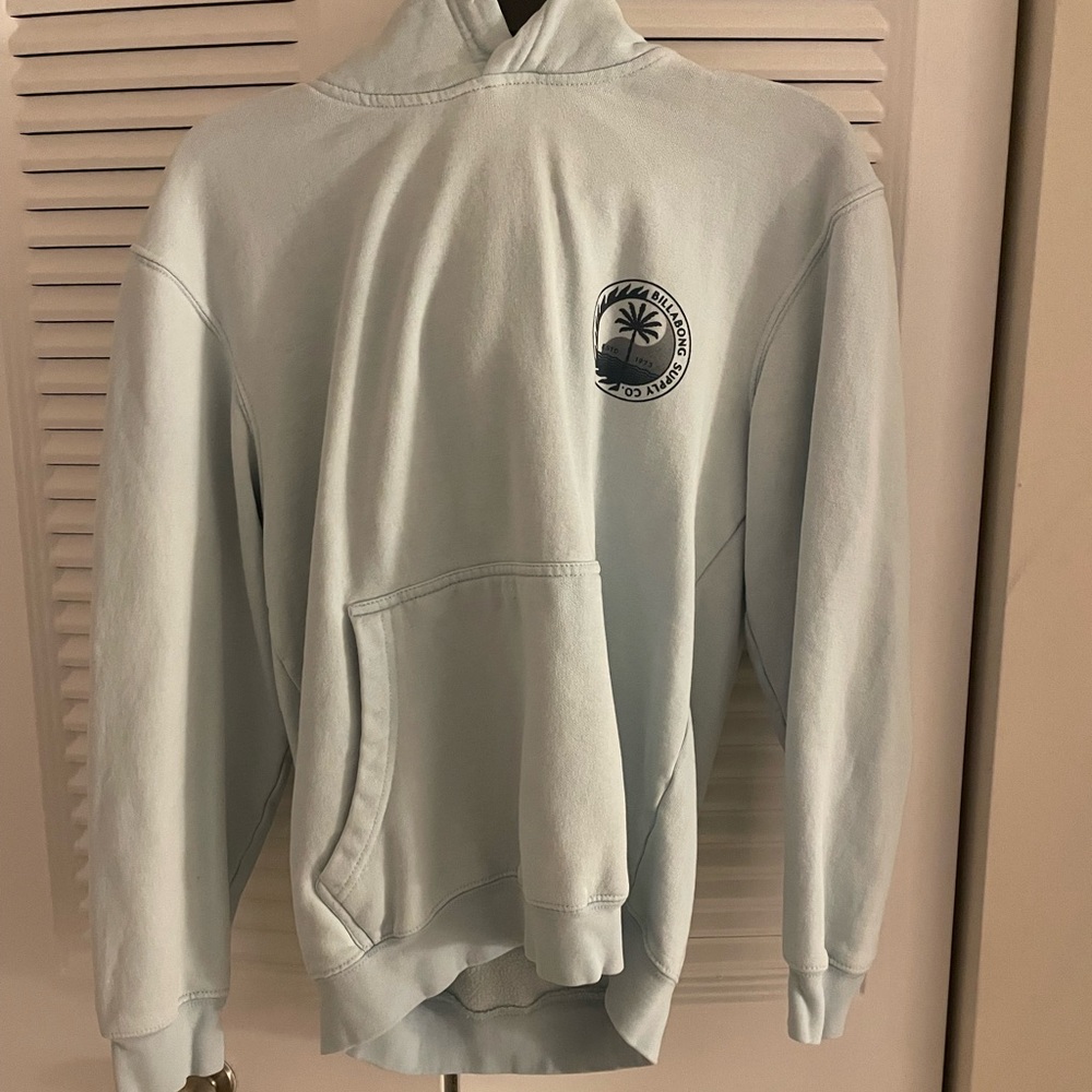 Light Blue Billabong Hoodie